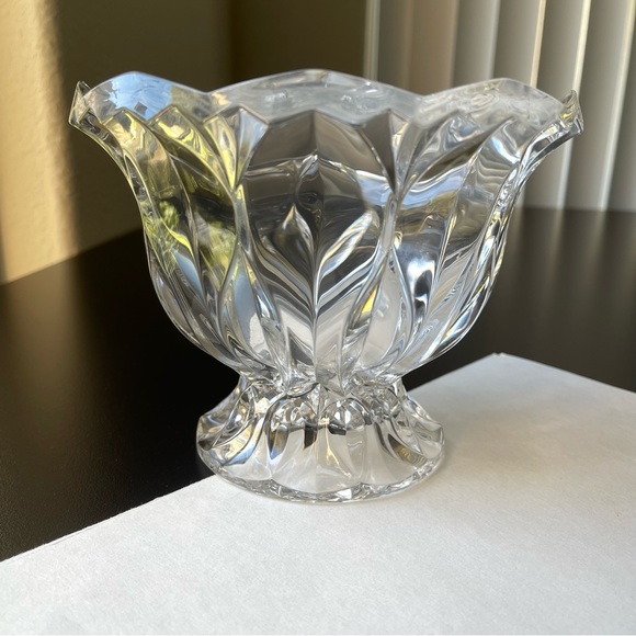 JG Durand Cristal Calliope Bowl Crystal Glass France - Picture 3 of 11